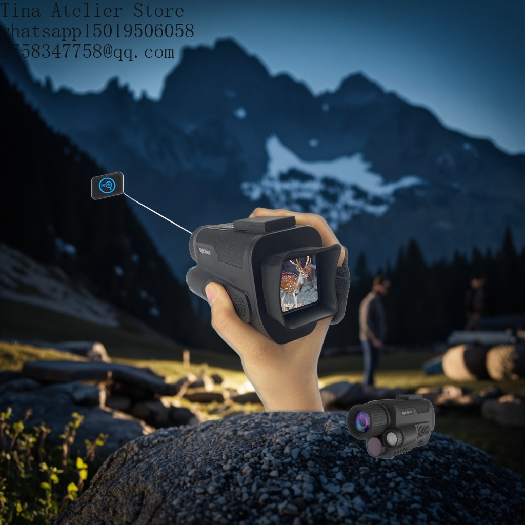 Thermal Scope Night Vision Monocular - Z9001 サーマルスコープ サーマル単眼鏡 40MP 8倍光学ズーム 防水仕様