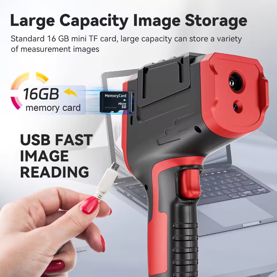 Nf 521 Thermal Imaging Camera - Noyafa NF-521 赤外線サーマルカメラ床暖房検出器温度イメージングイメージャー 2000 ピクセルイメージャー温度計