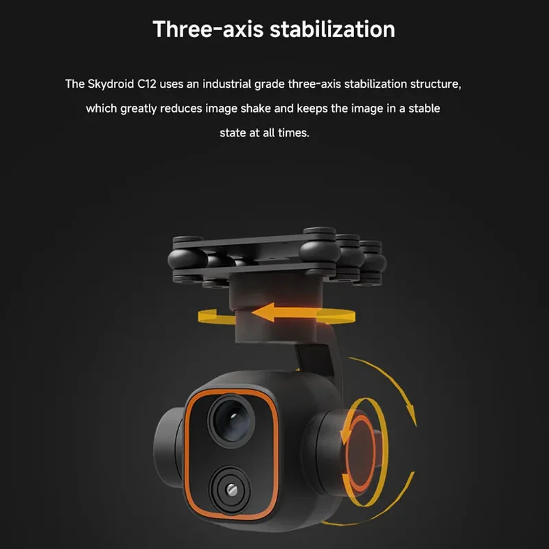 Skydroid C12 2K HDサーマルイメージングカメ - Thermal Imager Drone Gimbal のレビューと価格